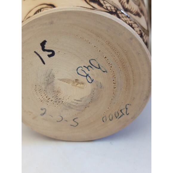 Rare Russian Nesting Dolls, Gold , Wooden, Lady Face - Picture 8 of 9